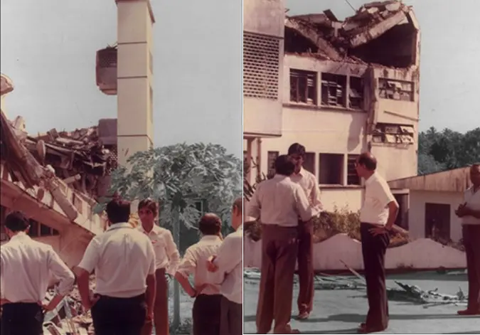 Destroyed two of the Group's factories